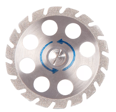 Plastercut - отрезной диск с алмазным покрытием для выпиливания штампиков из зубного ряда