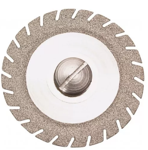 Turbo-Flex S - алмазный отрезной диск для сепарирования керамики, с двусторонним покрытием и с зубьями
