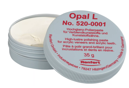 Белая полировальная паста Opal L